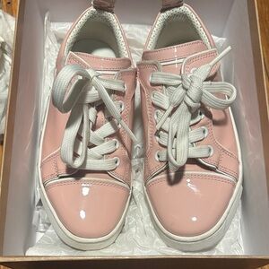 Christian Louboutin Pink Kids Sneakers